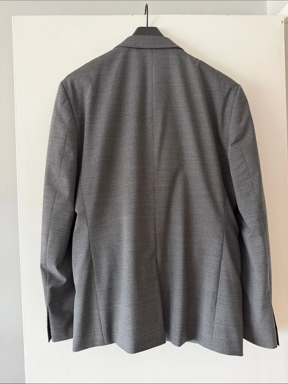 Express Men's Gray Slim Fit Wool Blend Stretch Suit 2-Piece Set 42R / 34x30
